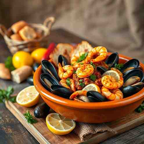 Chilean Paila Marina Seafood Stew Recipe